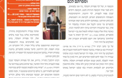 בטאון אספקלריה חודש אייר תש"פ