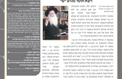 בטאון אספקלריה חודש תמוז תשפ"ב