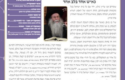 בטאון אספקלריה חודש סיון תשפ"א